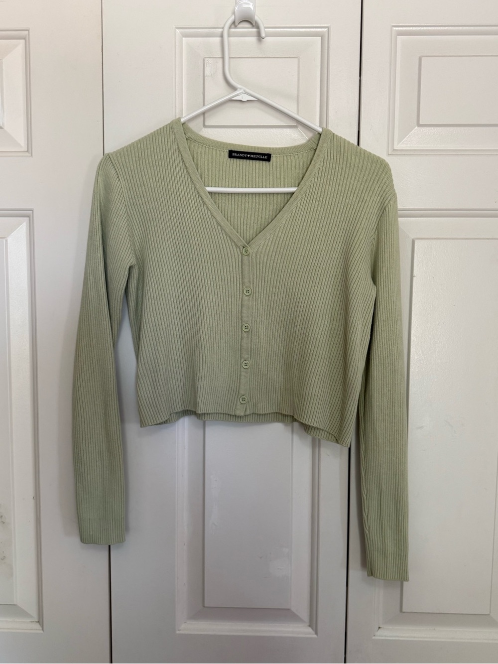 Brandy Melville Ribbed Cardigan